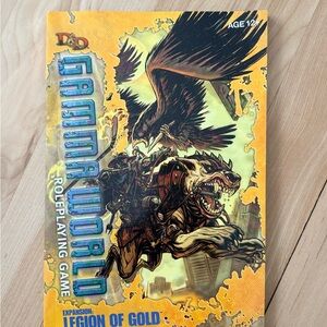 D&D Gamma World Legion of Gold Adventure Module - Yellow Cover